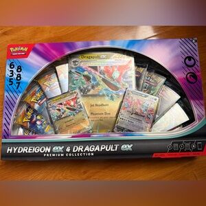 Pokemon Hydreigon ex  & Dragapult EX Premium Collection